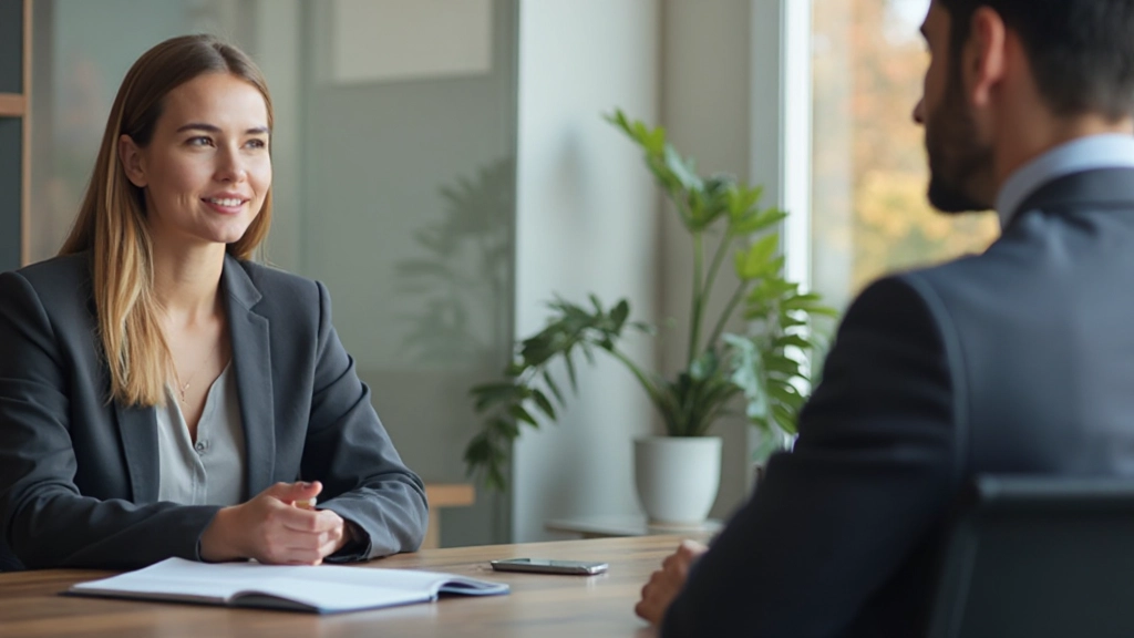 Менеджер проводит конструктивную беседу с членом команды в приватном офисе