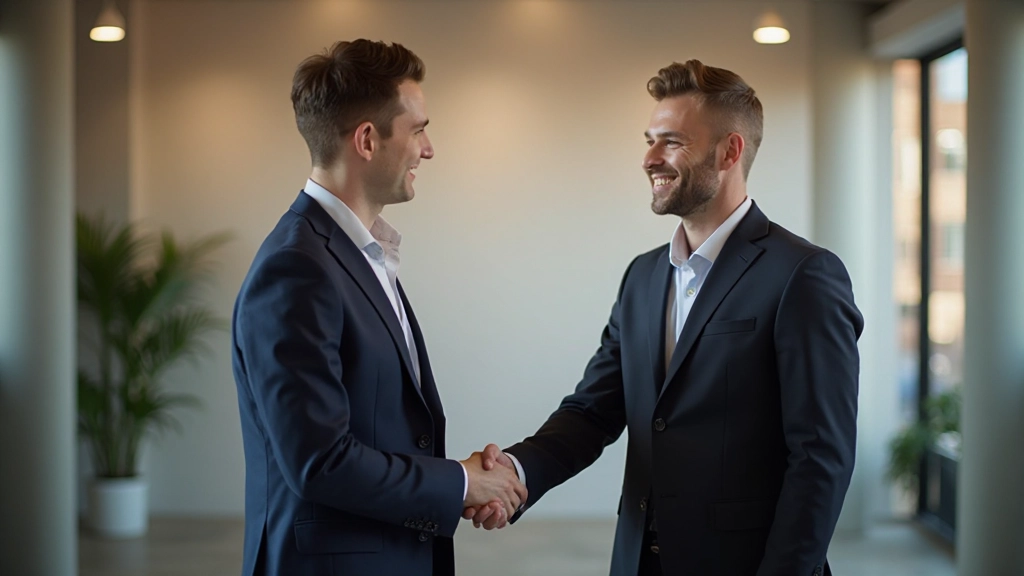 Деловые партнеры ведут переговоры в офисе